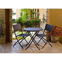 Cantina Bistro 3-piece Folding Dining Set