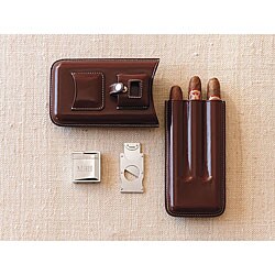 Weston Leather Cigar Case
