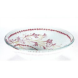 DeNovo Scarlet Spray Glass Vessel Sink