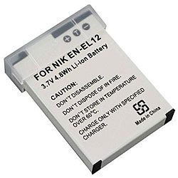 Li-lon Battery for Nikon EN-EL12