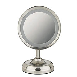Conair BE93 Double-Sided 1x-5x Round Lighted Mirror