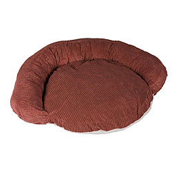 Plush Chenille 50-inch Sunset Bolster Bed
