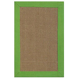 Hand-woven Beige Sisal/ Jute Rug (9' x 12')