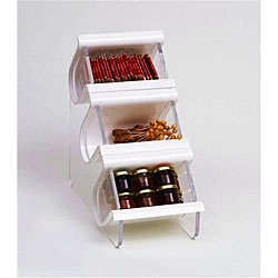 EZ-Organizer White Condiment Display 