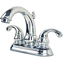 Price Pfister Chrome Centerset 2-handle Lavatory Faucet with Pop-up