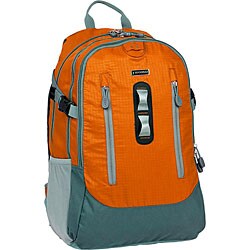J World 3-compartment Orange Laptop Backpack