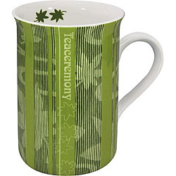Konitz 'First Flush Tea' Green 10-oz Mugs (Set of 4)
