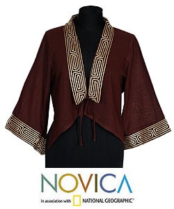 'Thai Riches' Cotton Blouse (Thailand)