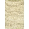 Hand-woven Tigris New Zealand Wool Rug (4' x 10')