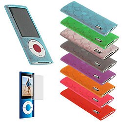 Apple iPod Nano 5 Bubble Design Crystal Skin Case 