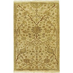 Hand-knotted Soldeu New Zealand Wool Rug (8' x 11')