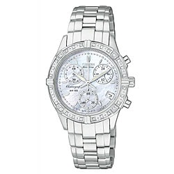 Citizen Women's Eco-drive Miramar Stainless Steel Diamond Watch.