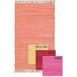 Set of 3 Hand-woven Mandara Rugs (3' x 5')