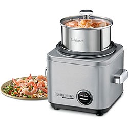 Cuisinart CRC 400FR Stainless Steel 4 cup Rice Cooker (Refurbished