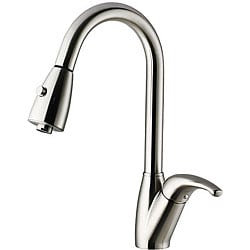 VIGO Stainless Steel Pull-Out Spray Kitchen Faucet