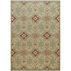 Cafe Collection Polypropylene Rug (3'6 x 5'6)