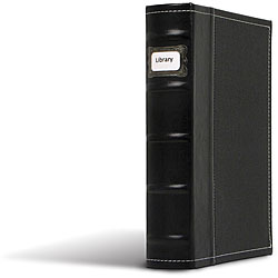 Bellagio Italia Black Leather Book Safe