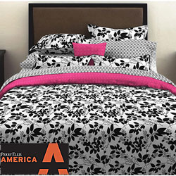 Perry Ellis Romance Floral 7-piece Bed in a Bag with Sheet Set