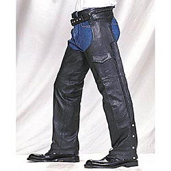 Dealer Leather Braided Chaps