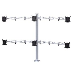 Cotytech Full-swing Desk-Mount Hexa Monitor