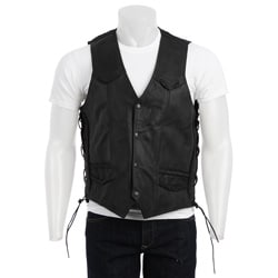 Biker's Dream Apparel Men's Leather Vest
