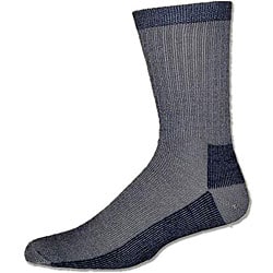 Smart Socks Navy Merino Wool Crew Hiking Socks (Pack of 3)