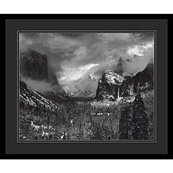 Ansel Adams 'Clearing Winter Storm' Framed Art Print