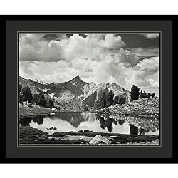 Ansel Adams 'Mount Clarence King, 1925' Framed Art Print