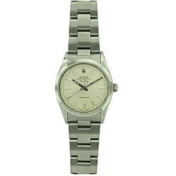 Pre-owned Rolex Men's Air King Precision Stainless Steel Watch