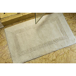 Set of 2 Spa Collection 2400-gram Cream Non-slip Bath Mats