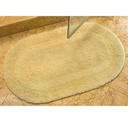 Spa Collection Beige Reversible 2400-Gram Bath Mats (Set of 2)