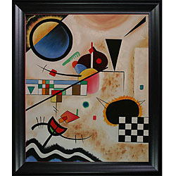 Kandinsky 'Contrasting Sounds' Canvas Art