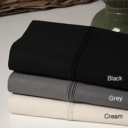 Solid Sateen Supima Cotton 500 Thread Count Sheet Set | Overstock.com