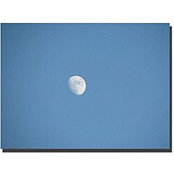 David 'Blue Moon' Gallery-wrapped Canvas Art