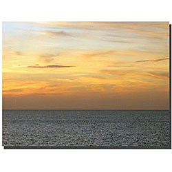David 'Sunset in the Keys' Gallery-wrapped Canvas Art