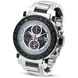 Pulsar Men's Tech Gear Stainless Steel Chronograph Watch