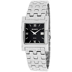 Roberto Bianci Men's Stainless Steel Square Case Watch