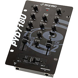 PylePro PYD718U 6.5-inch 2-channel Professional Mixer