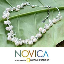 Pearl 'River of Snow' Necklace (3-8 mm) (Thailand)