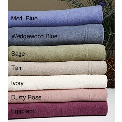 Twin or Full Microfleece Sheet Set