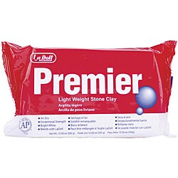 LaDoll Premier Lightweight White Stone Clay
