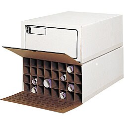 Safco 32 Compartment Roll Files (Pack of 2)