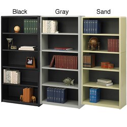 Safco Value Mate Steel 5-shelf Bookcase