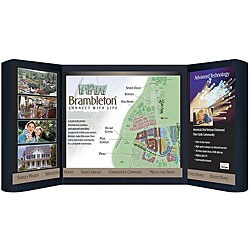 Safco ShoWise 6-foot Portable Tabletop Display