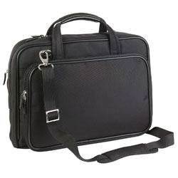 Spain Deluxe Business Black Laptop BriefCase (Pack of 8)