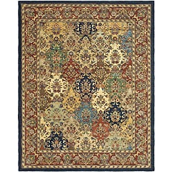 Handmade Heritage Heirloom Multicolor Wool Rug (9'6 x 13'6)