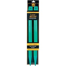Lion Brand Size 35 14-inch Single Point Knitting Needles (Set of 2)