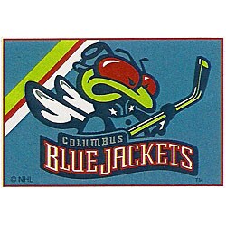 NHL Columbus Blue Jackets Rug (1'6 x 2'4)