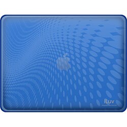 iLuv Flexi-Clear ICC802 Case for iPad (Blue)