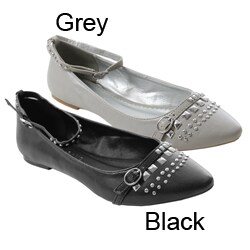 Misbehave by Adi Women's Ankle Strap Flats